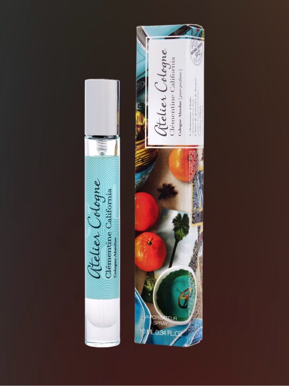Atelier Clémentine California Womens Skincare Fragrance Spray Trial Size NIB